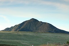 Arran mountain scenery taken with slow shutter speed