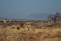 View of the Ruaha river valley