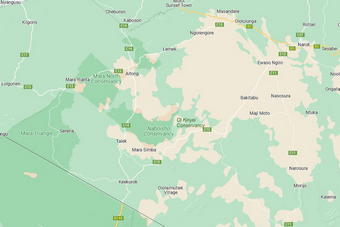 Map of West Kenya National Parks